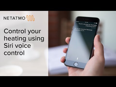 Control your heating using Siri voice control – Netatmo Thermostat and Valves
